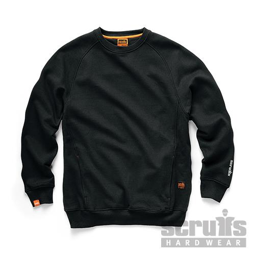 Scruffs Eco Worker Sweatshirt Black S