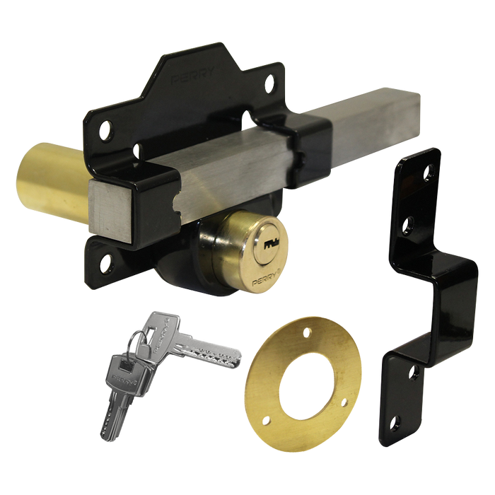 L27458 - A PERRY Double Locking Long Throw Gate Lock
