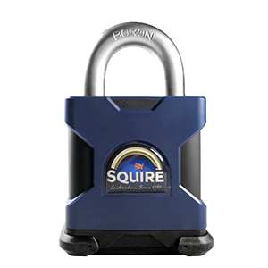 L30670 - SQUIRE Stronghold Open Shackle Padlock Body Only To Take Scandinavian Oval Insert