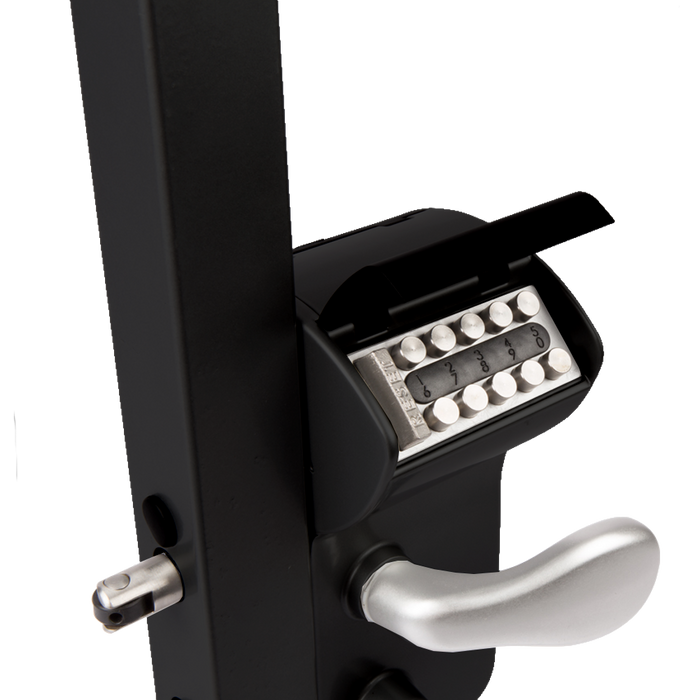 L30705 - LOCINOX Free Vinci Surface Mounted Mechanical Code Gate Lock