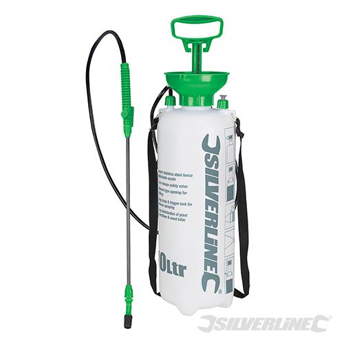 630070 Silverline Pressure Sprayer 10Ltr