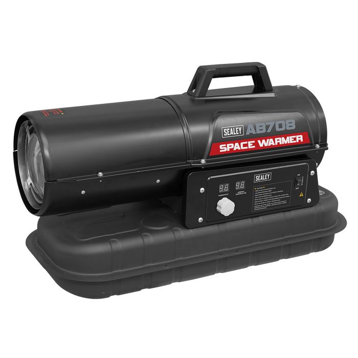 Space Warmer® Paraffin/Kerosene/Diesel Heater 70,000Btu/hr without Wheels