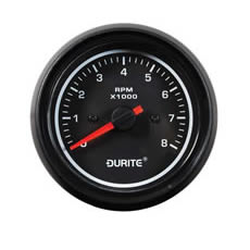 Tachometer Marine LED Illuminated 0-8000rpm 85mm 1