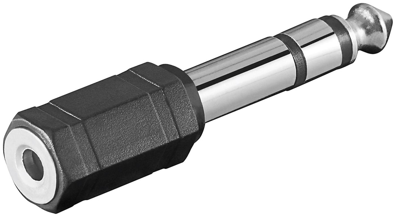 MicroConnect Adapter 6.35mm - 3.5mm M-F Stereo