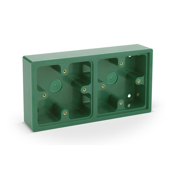 ICS GREEN DOUBLE BACK BOX