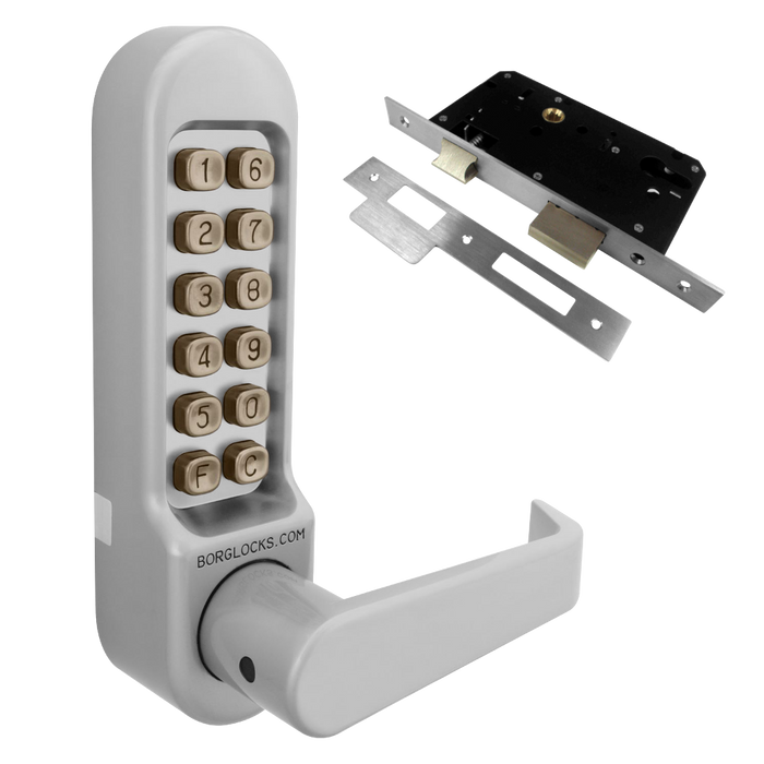 L25199 - BORG LOCKS BL5403 Digital Lock With Inside Handle And Euro-Profile Lockcase