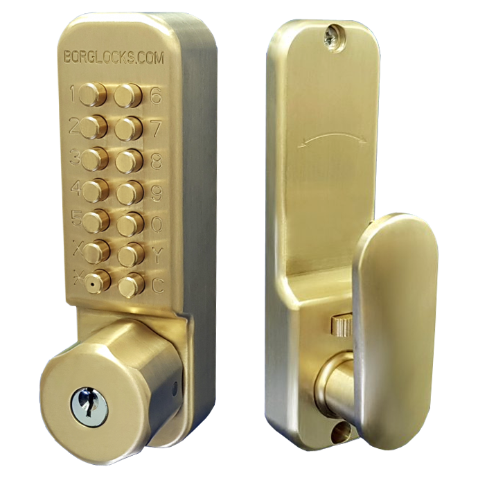 L31897 - BORG LOCKS BL2701 Cu-Shield ECP Antimicrobial Easicode Pro Digital Lock With Key Override