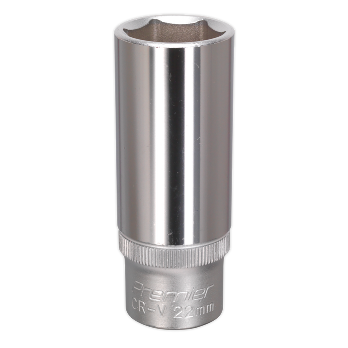 WallDrive® Socket 22mm Deep 1/2"Sq Drive