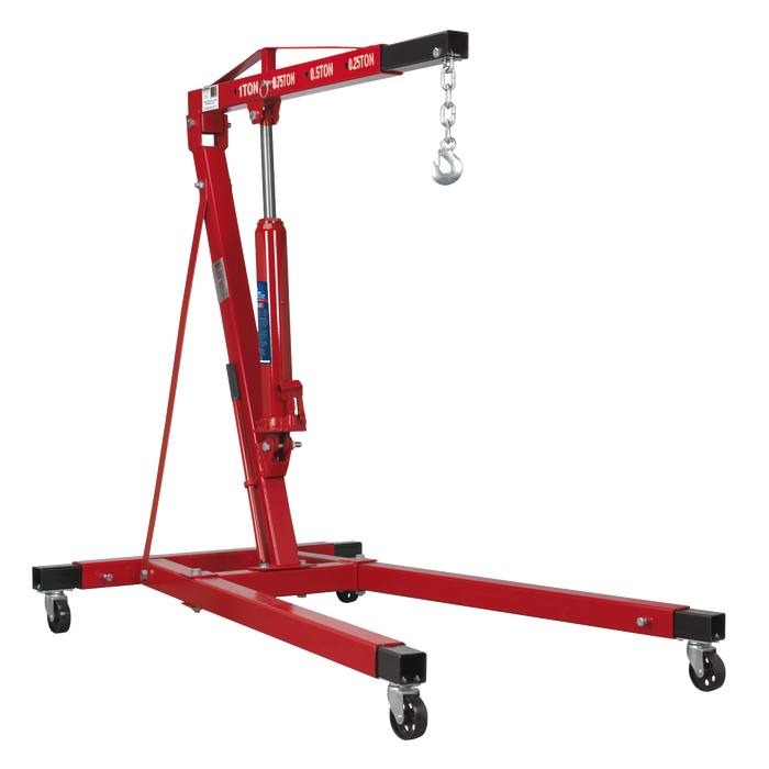 Engine Crane 1 Tonne Long Reach Extendable Legs