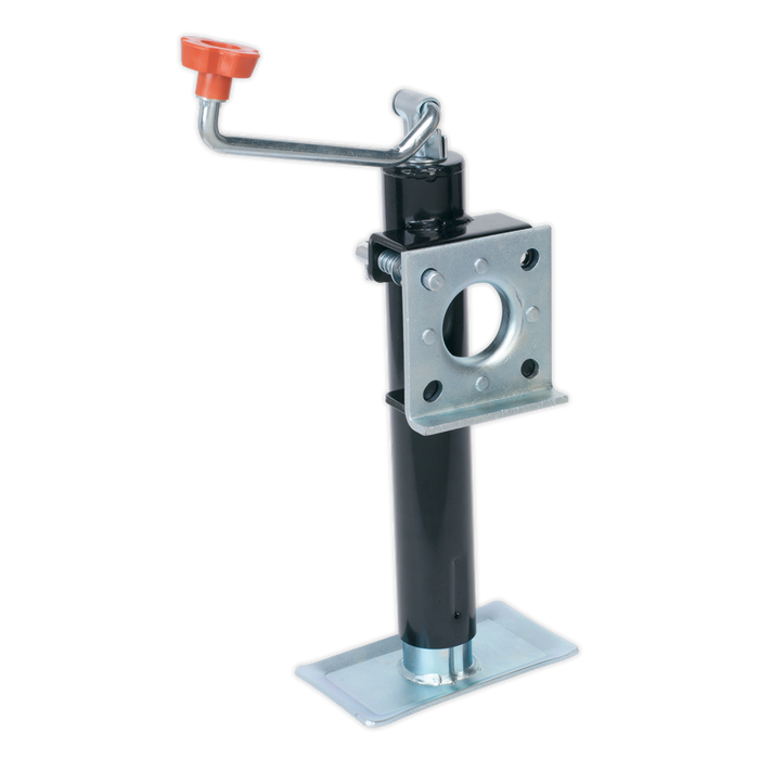 Trailer Jack with Weld-On Swivel Mount 250mm Travel - 900kg Capacity