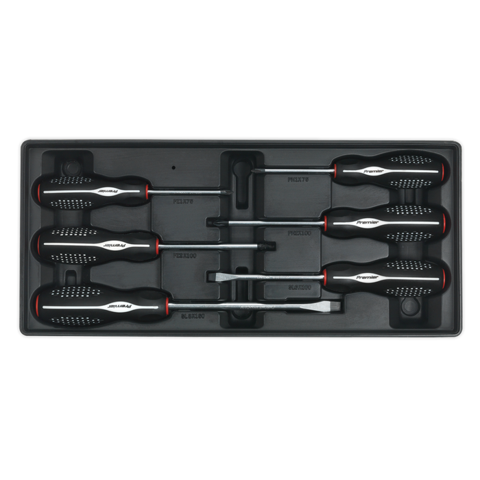 Tool Tray with Screwdriver Set 6pc