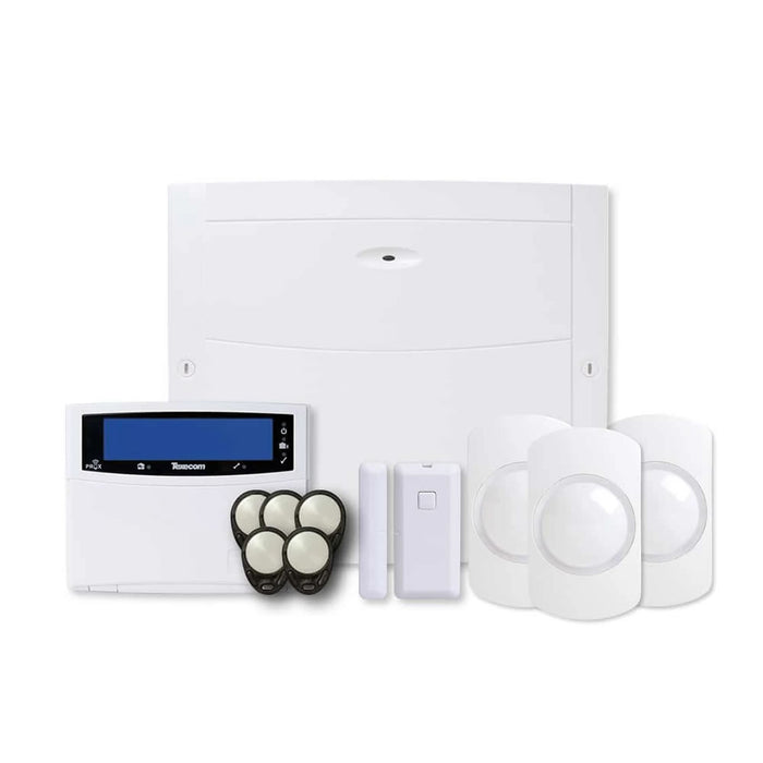 TEXECOM KIT-1001 Capture 64 Zone Wireless Alarm Kit