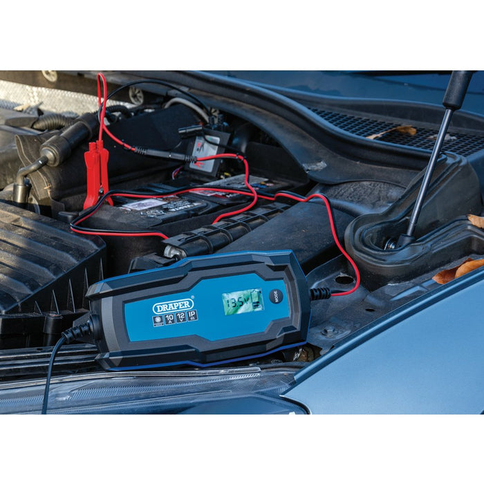 6/12V Smart Charger and Battery Maintainer, 10A