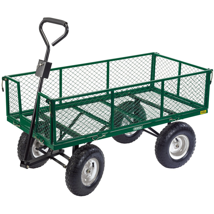 Heavy Duty Steel Mesh Cart