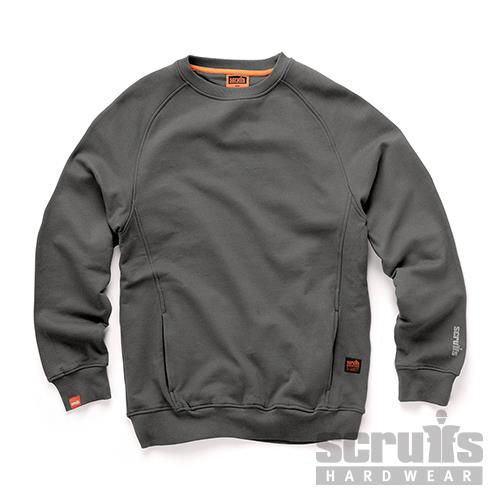 Scruffs Eco Worker Sweatshirt Graphite XS