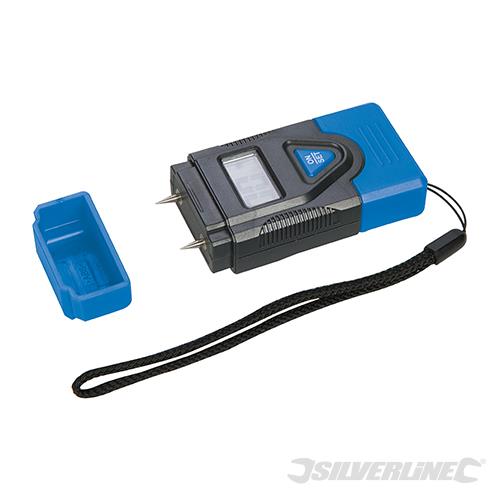 220841 Silverline Digital Moisture Meter