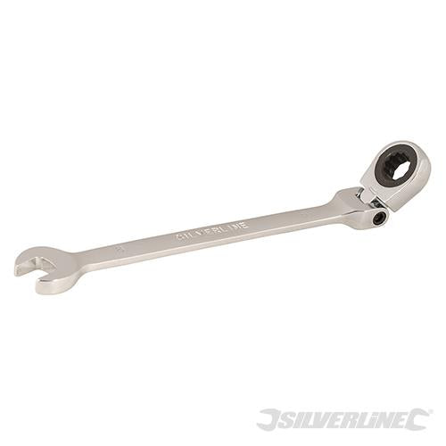 228556 Silverline Flexible Head Ratchet Spanner