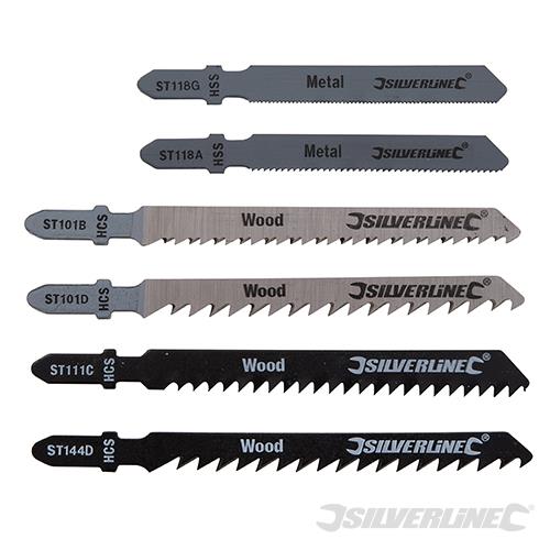 234184 Silverline Jigsaw Blade Set 30pce