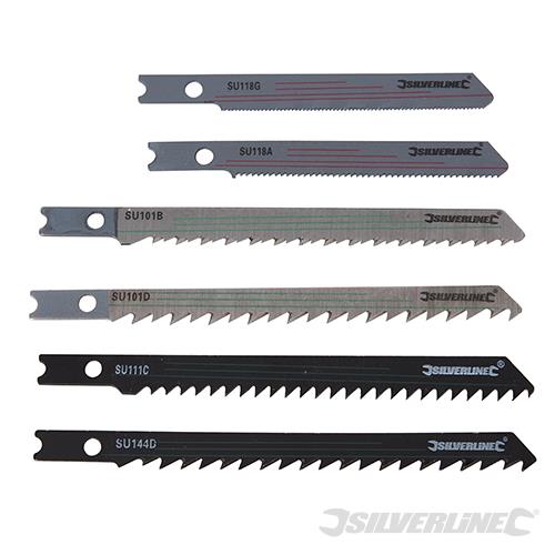 234292 Silverline Jigsaw Blade Set Universal Fitting 30pce