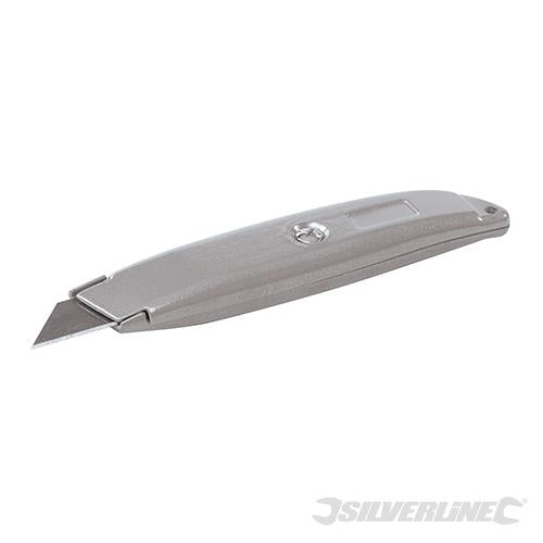 240590 Silverline Retractable Knife