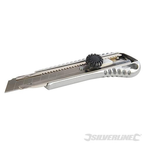 244992 Silverline 18mm Metal Snap-Off Knife