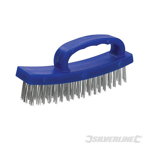 250554 Silverline D-Handle Wire Brush