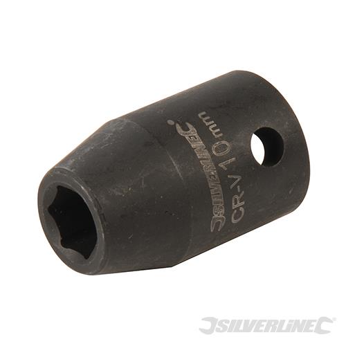 301762 Silverline Impact Socket 1/2" Drive 6pt Metric