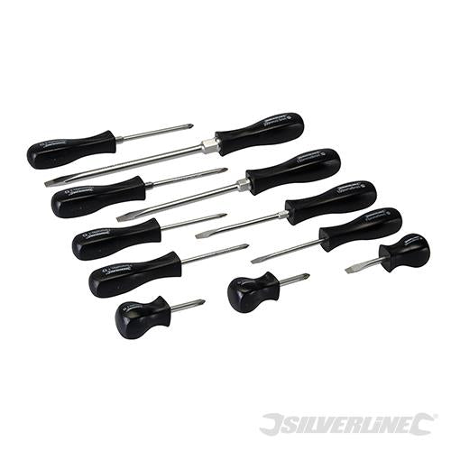 324731 Silverline Mechanics Screwdriver Set 11pce