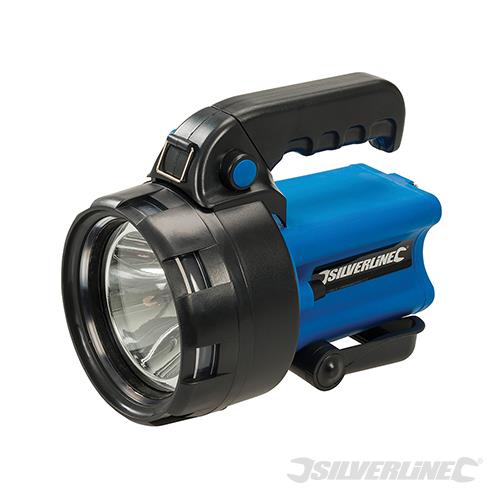 347767 Silverline 3W Lithium Rechargeable Torch