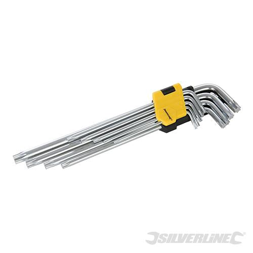 394985 Silverline T10 - T50 Key Expert Set 9pce