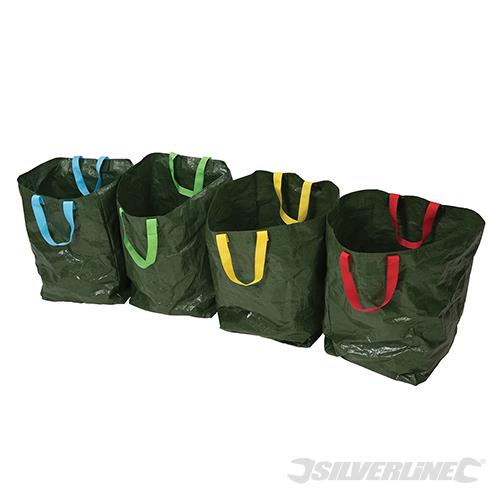 410631 Silverline Recycling Bags 4pk