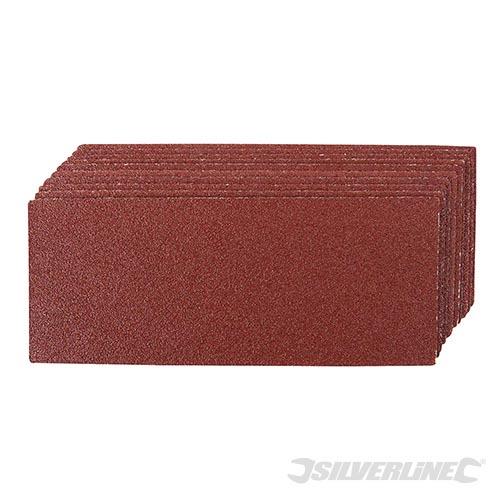 415770 Silverline 1/3 Sanding Sheets 10pk