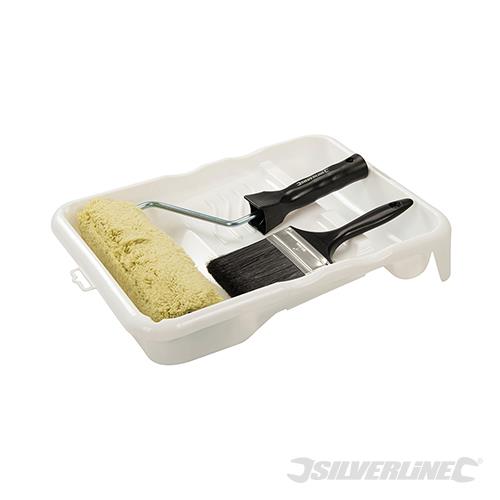 460649 Silverline Masonry Roller Set 3pce