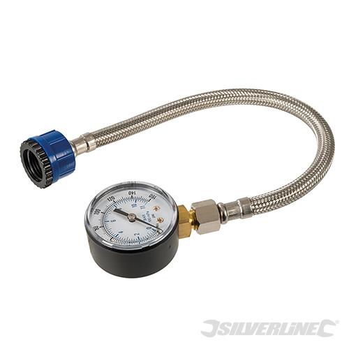 482913 Silverline Mains Water Pressure Test Gauge