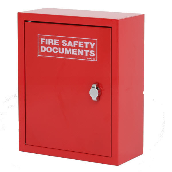 Thomas Glover High Quality Metal Fire Document Cabinet Red - SD Fire Alarms