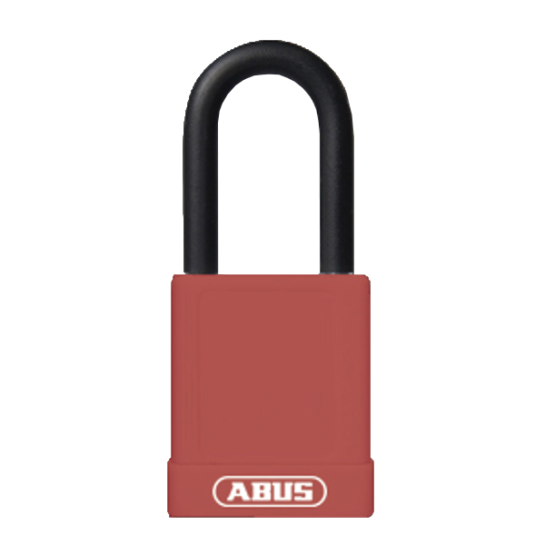 L22474 - ABUS 74 Series Lock Out Tag Out Coloured Aluminium Padlock