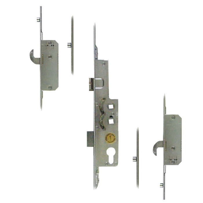 L15357 - AVOCET Lever Operated Latch & Deadbolt Twin Spindle - 2 Hook 4 Roller