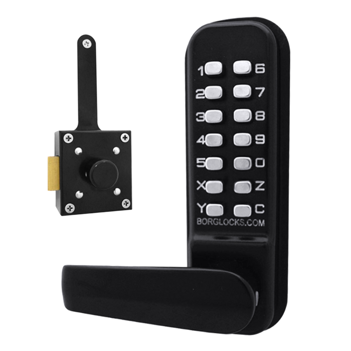 L25192 - BORG LOCKS BL4409 Wooden Gate Digital Lock With Slam Latch