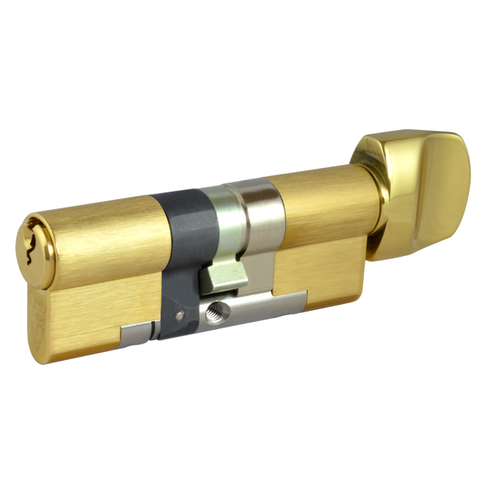 L23757 - EVVA EPS 3* Anti-Snap Euro Key & Turn Cylinder KD 21B