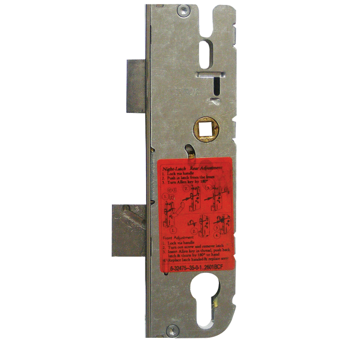 L21827 - GU Lever Operated Latch & Deadbolt Gearbox with Split Spindle