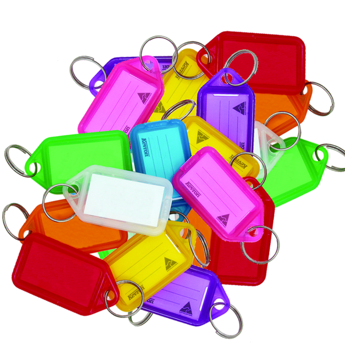 L26639 - KEVRON ID5 AC50 Tags Bag of 50 Assorted Colours