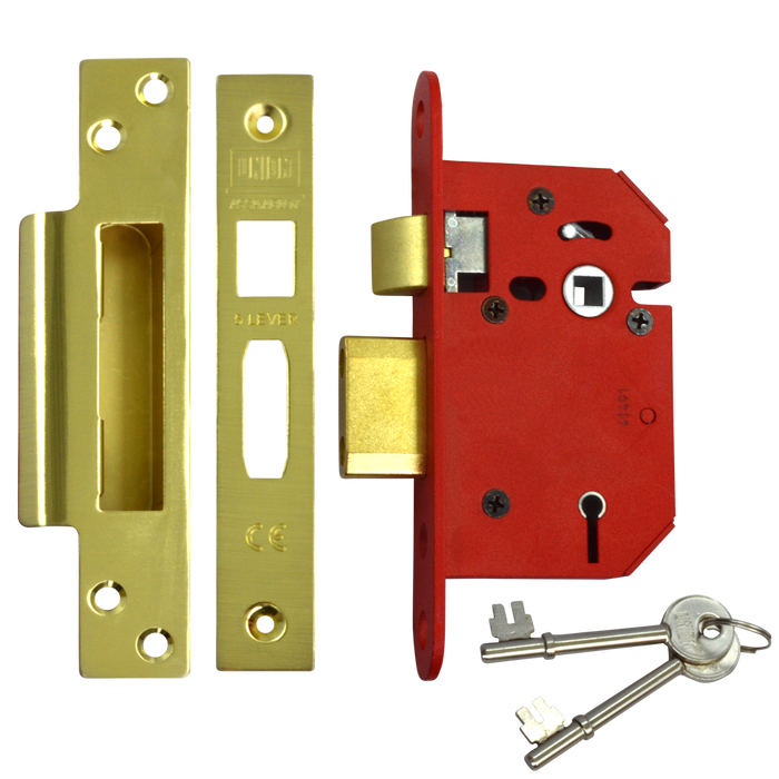 L19734 - UNION J2205 StrongBOLT 5 Lever Sashlock