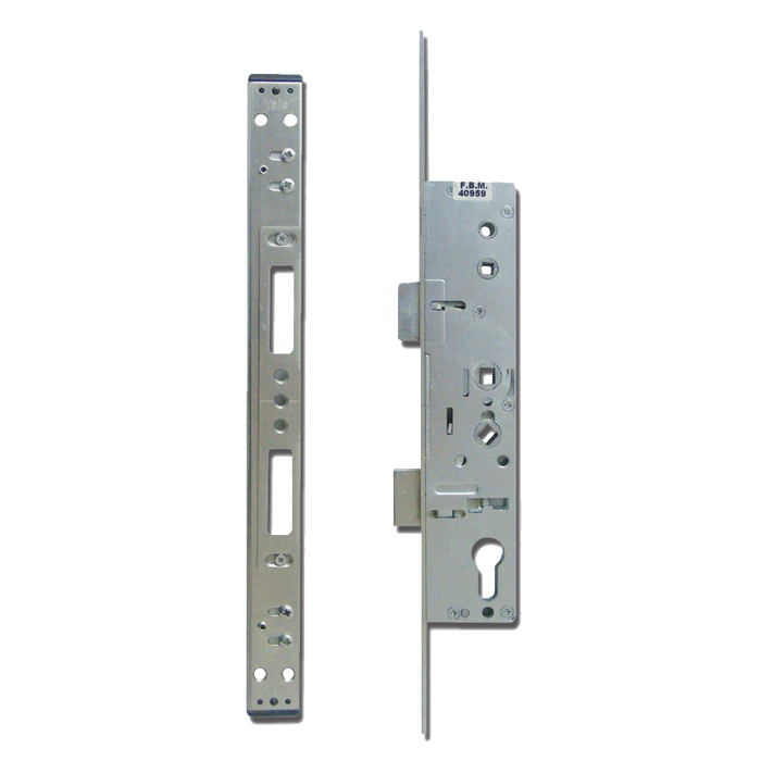 L18748 - YALE Doormaster Lever Operated Latch & Deadbolt 16mm Twin Spindle Overnight Lock To Suit Lockmaster