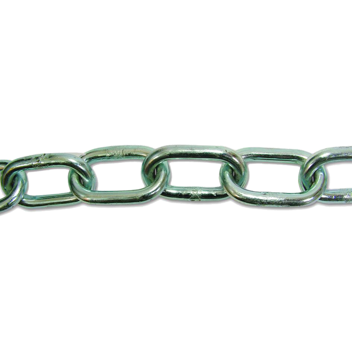 8933 - ENGLISH CHAIN Zinc Plated Welded Steel Chain