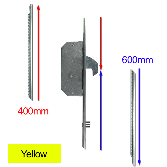 AS10299 - ASEC Modular Repair Lock Locking Point Extensions (UPVC Door) - 2 Hook & 2 Roller