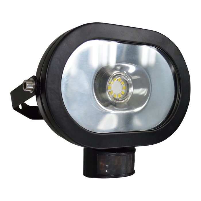 AS11596 - ASEC Ultra Slim Oval LED PIR Floodlight