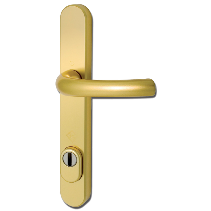 L16469 - HOPPE Door Furniture PAS24 Altanta 92mm Centres 215mm Screw Centres