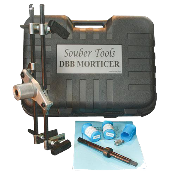 L17249 - SOUBER TOOLS JIG1 New Style Morticer c/w 3 Cutters