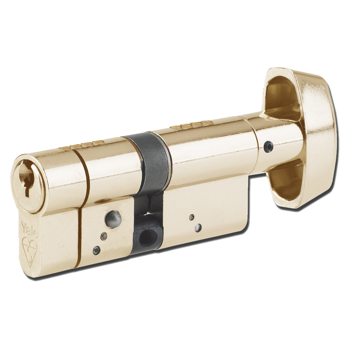 L18344 - YALE Snap Resistant Euro Key & Turn Cylinder