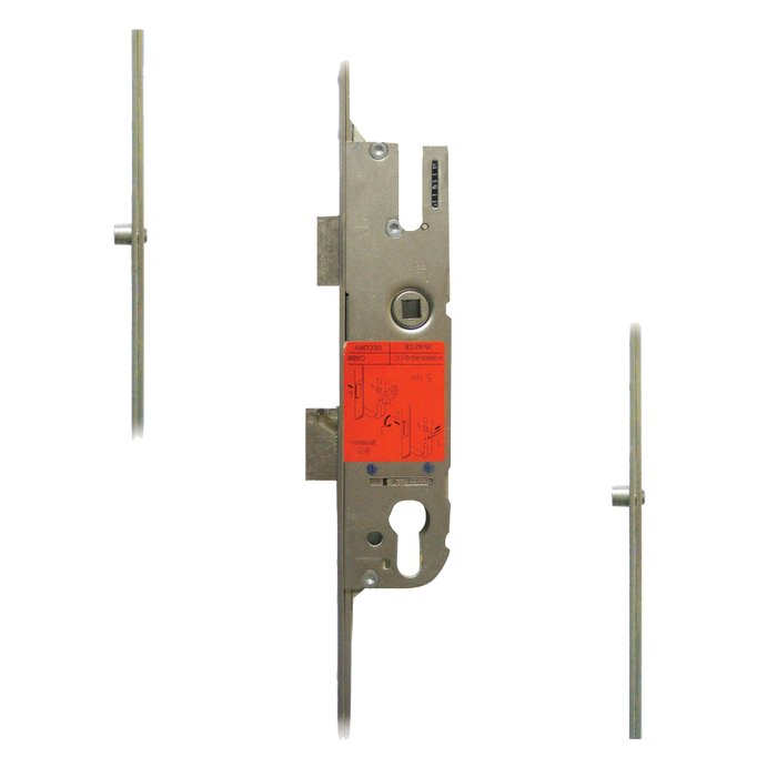 L18368 - GU Secury Lever Operated Latch & Deadbolt Attachment For Shootbolts - 2 Roller